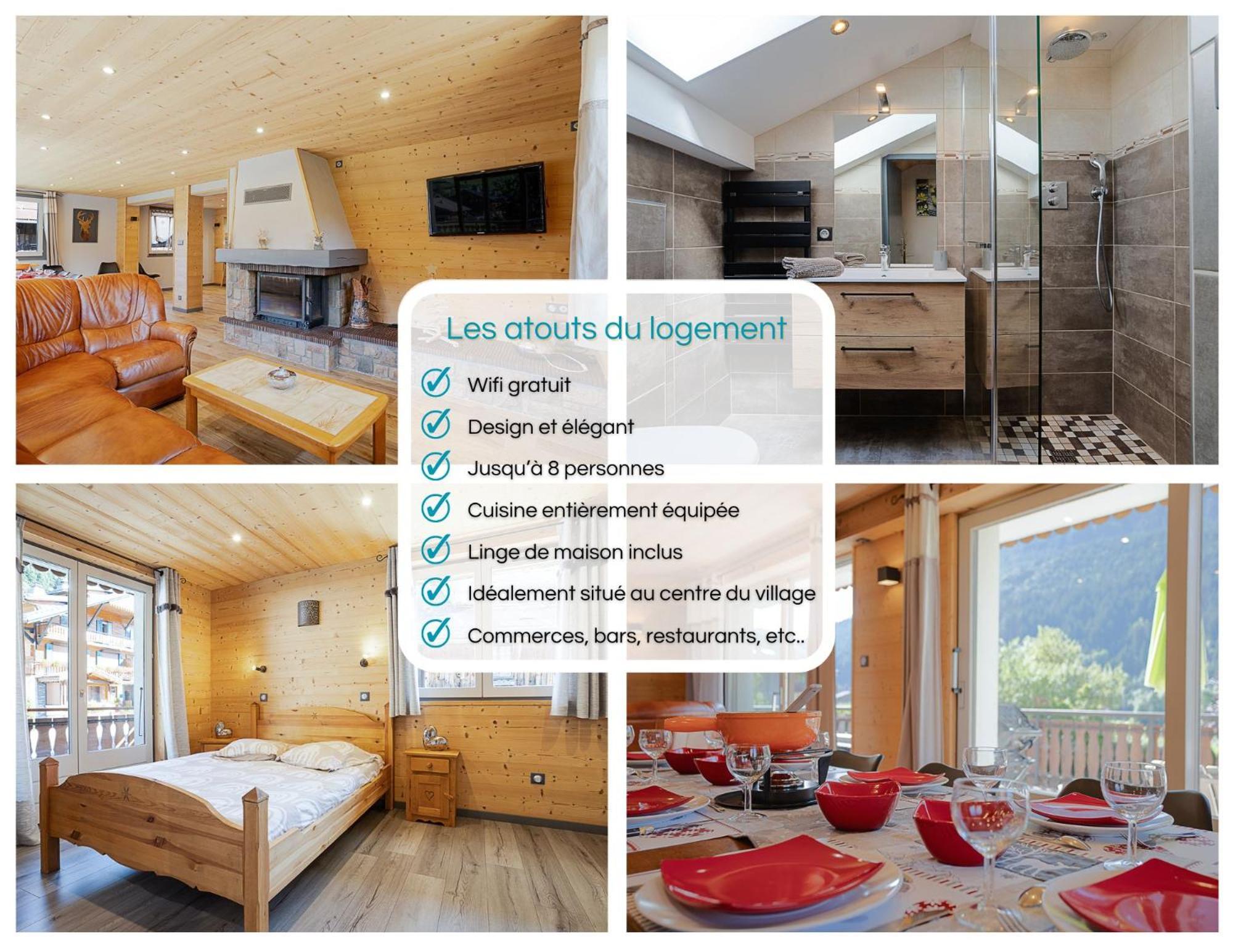 Chalet Les 4 Saisons - Ski, Parking Et Jardin Abondance Εξωτερικό φωτογραφία