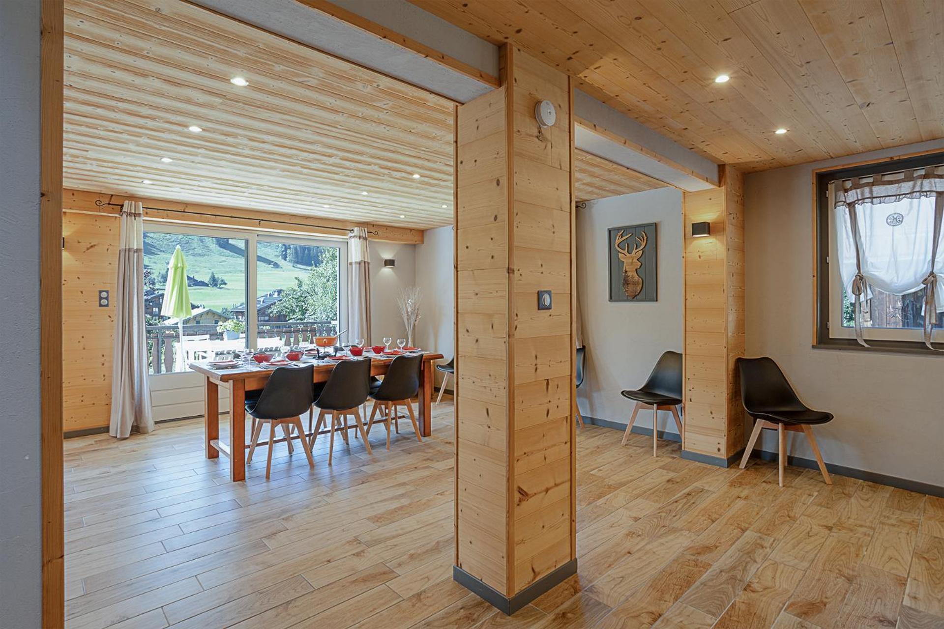 Chalet Les 4 Saisons - Ski, Parking Et Jardin Abondance Εξωτερικό φωτογραφία