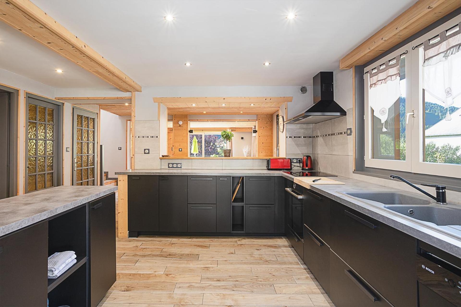 Chalet Les 4 Saisons - Ski, Parking Et Jardin Abondance Εξωτερικό φωτογραφία